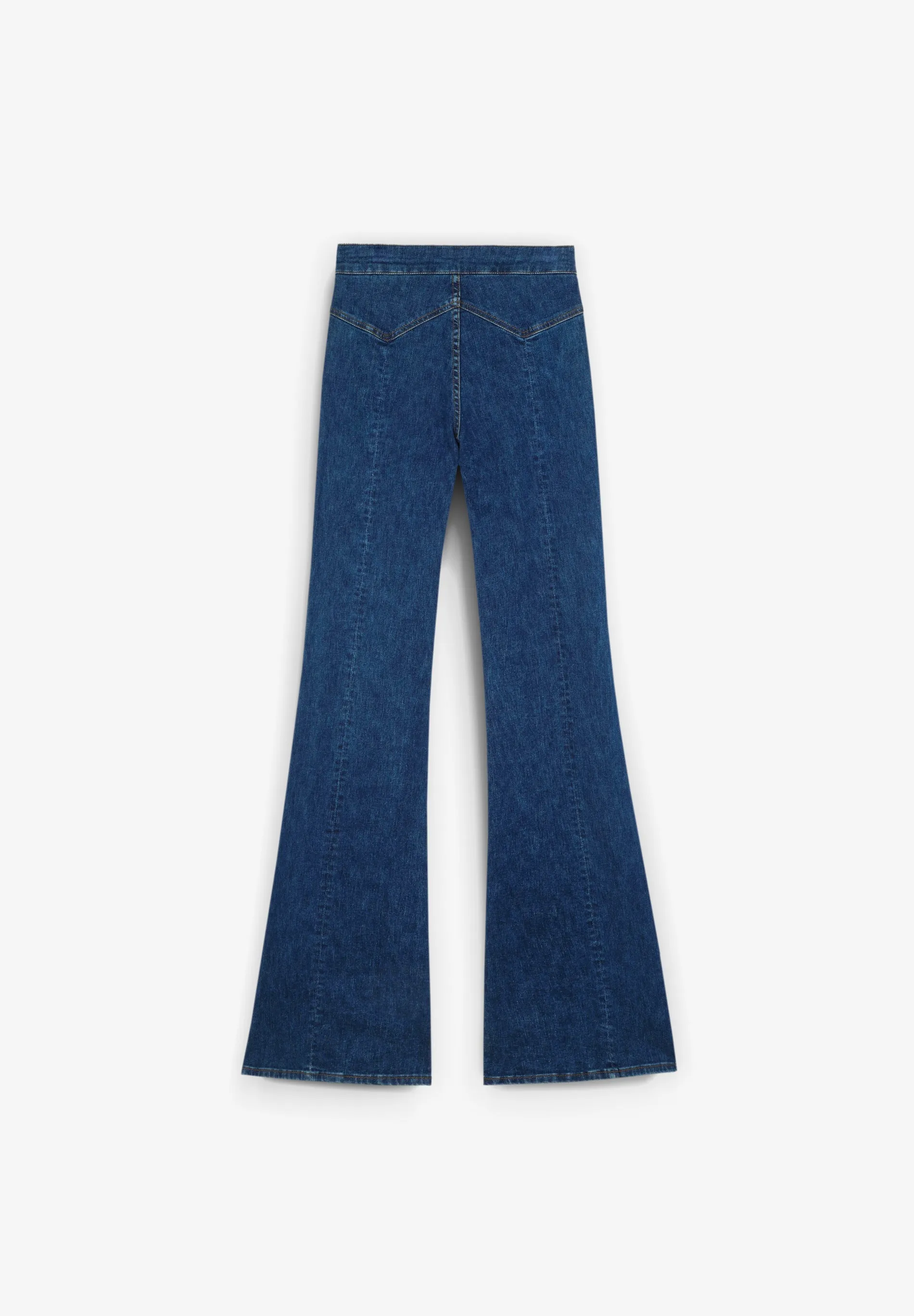BOOTCUT JEANS WITH BUTTONS
