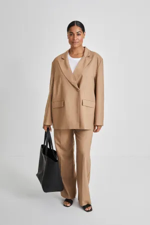 BURANO BLAZER - BEIGE WOOL