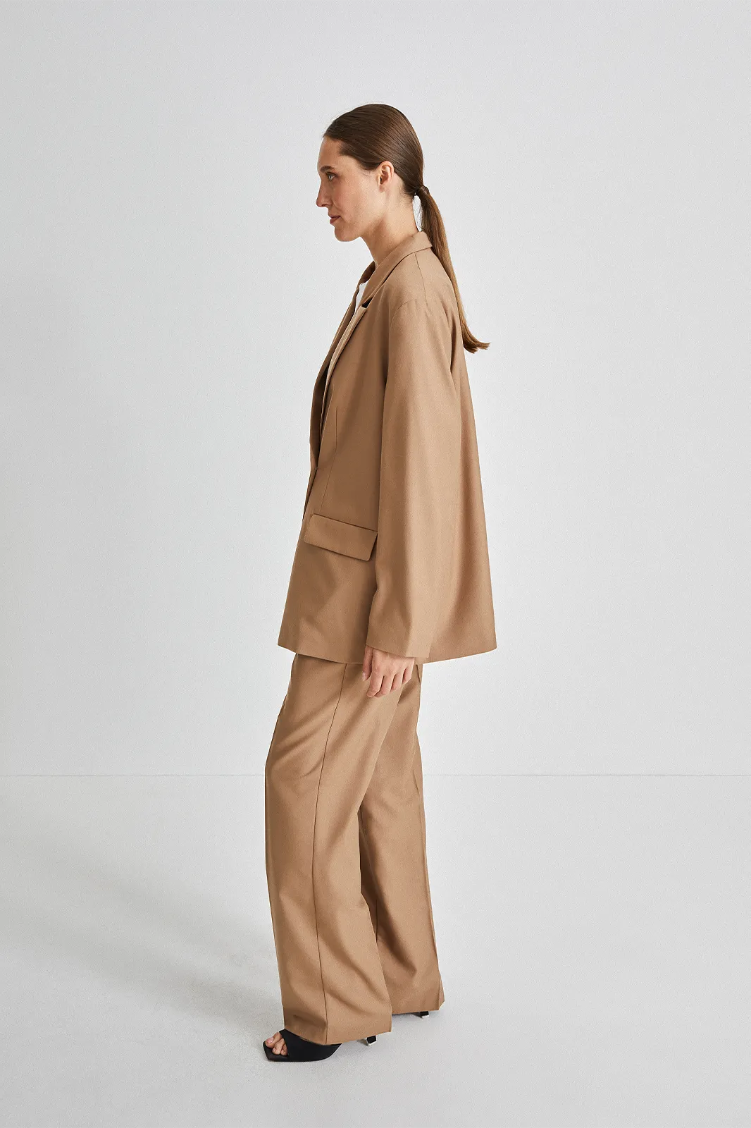 BURANO BLAZER - BEIGE WOOL