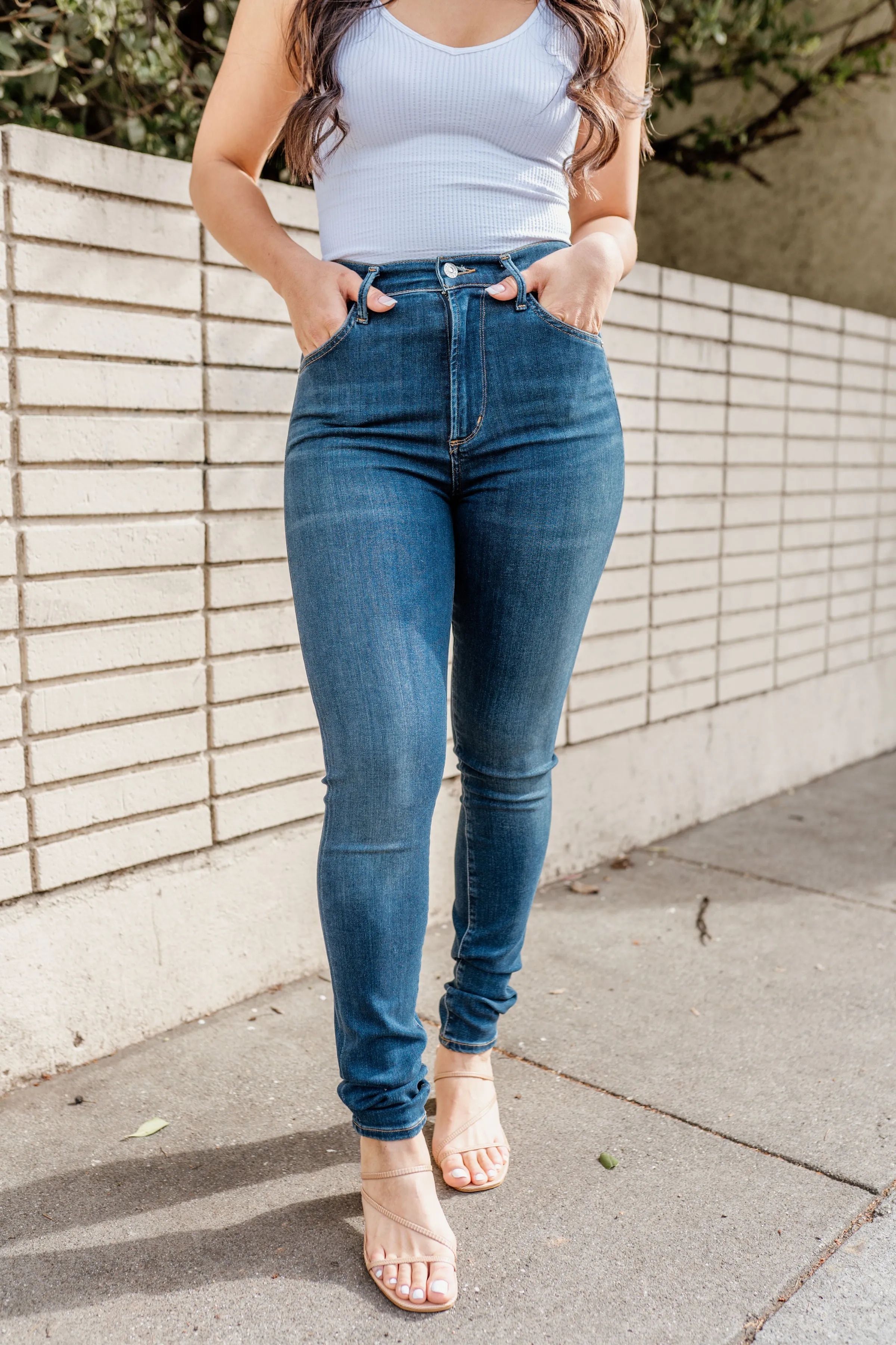 Chrissy Long High Rise Skinny