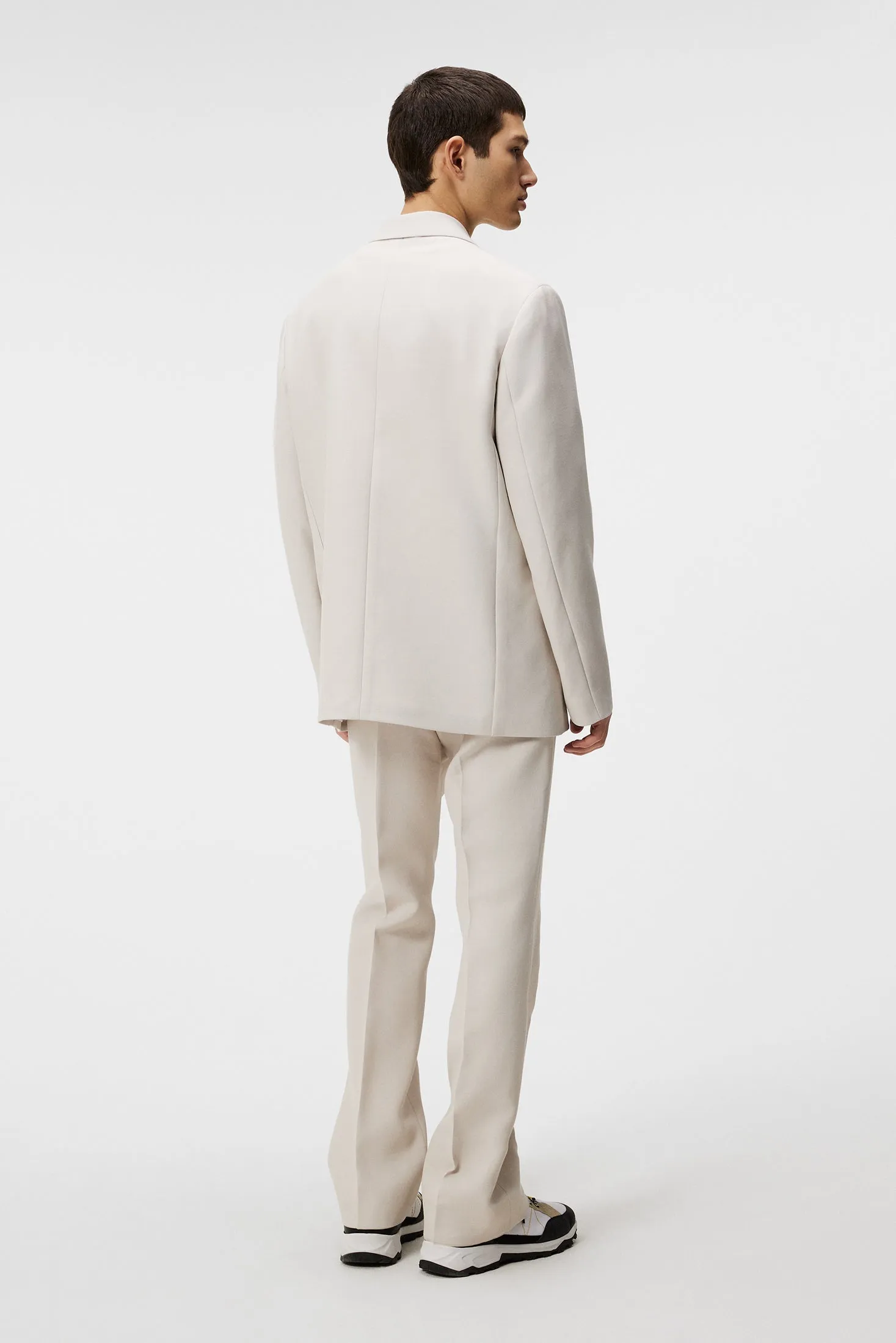David U Double Weave Blazer / Moonbeam