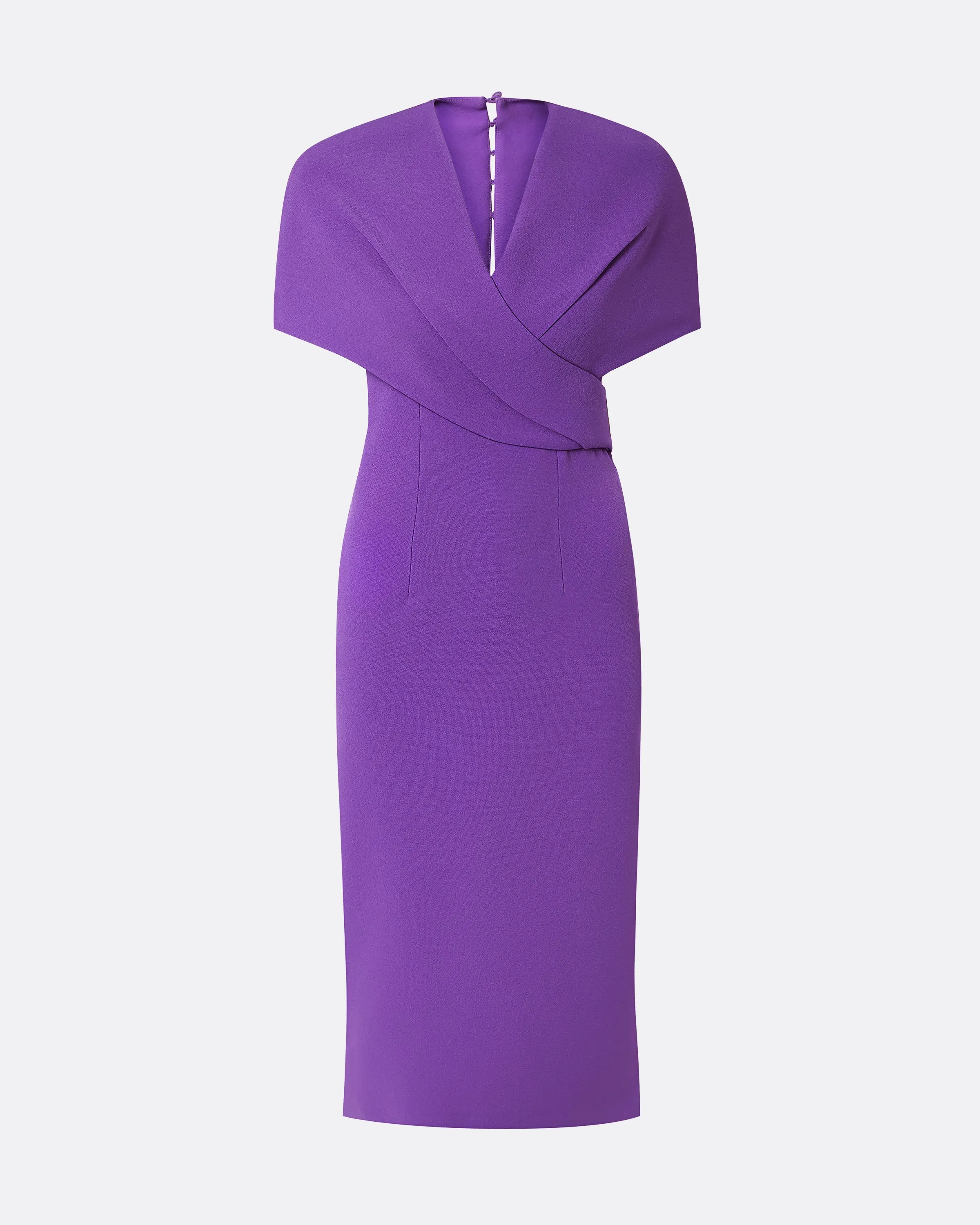 Flora Lilac Midi Dress