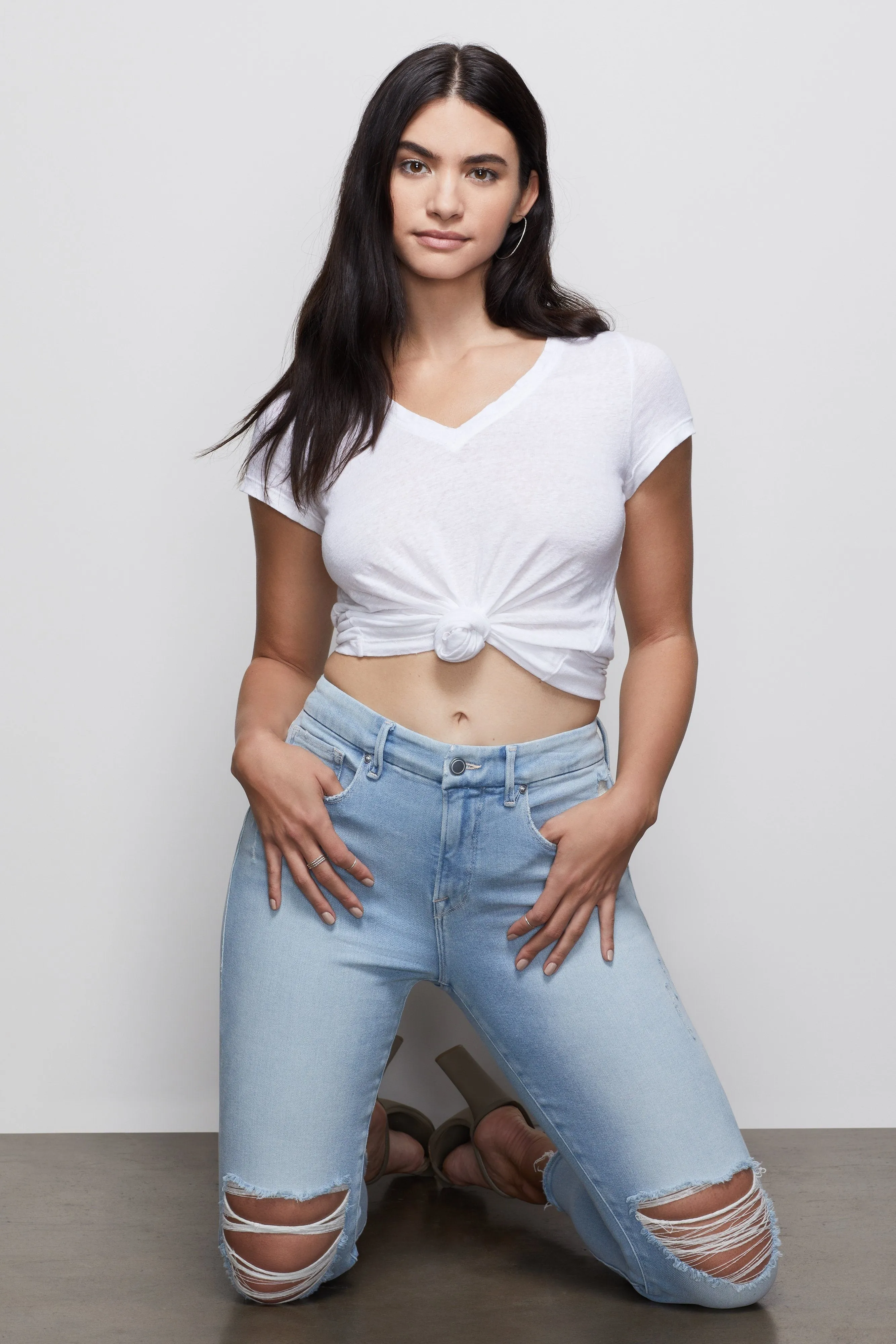 GOOD LEGS CROP | BLUE379