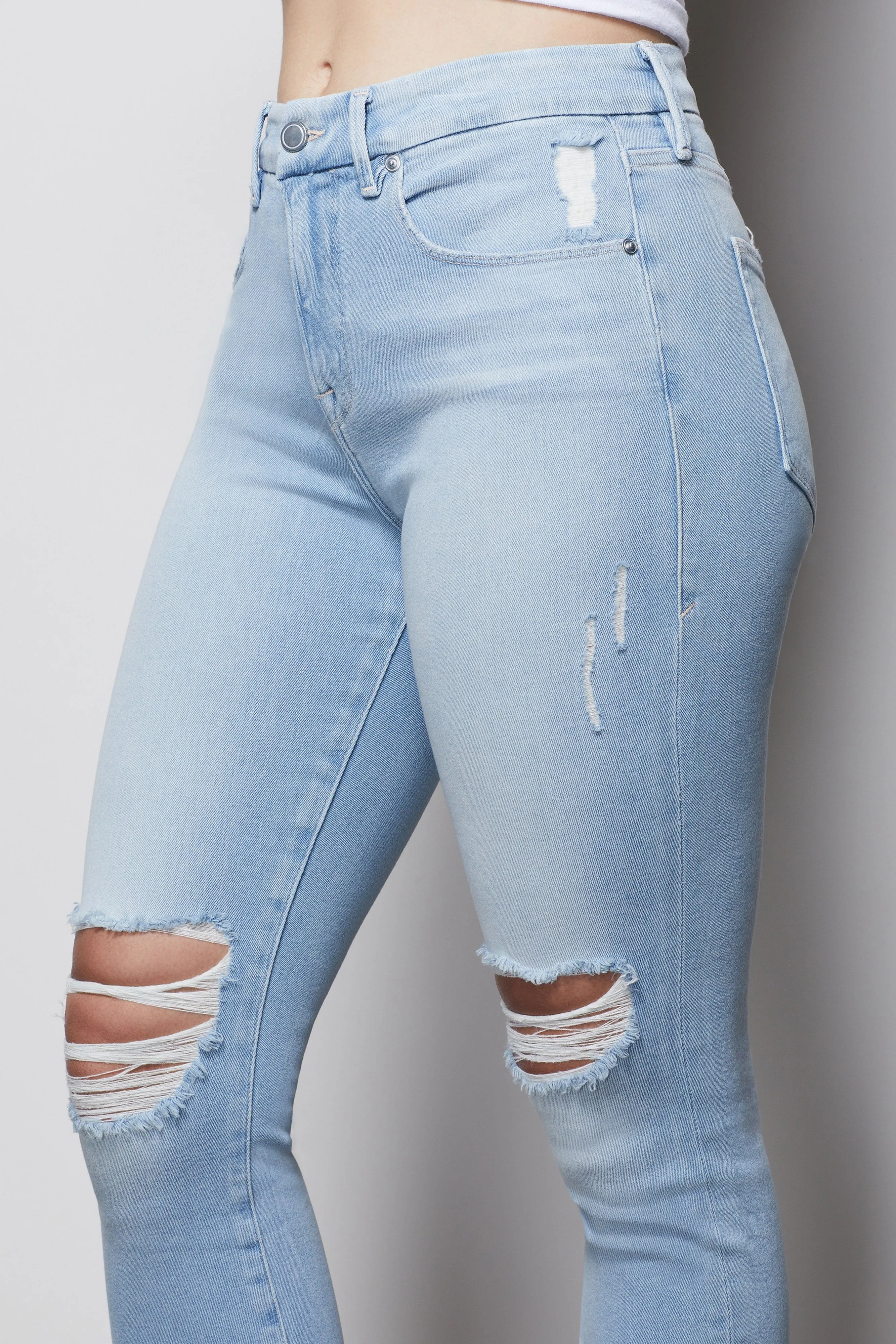 GOOD LEGS CROP | BLUE379