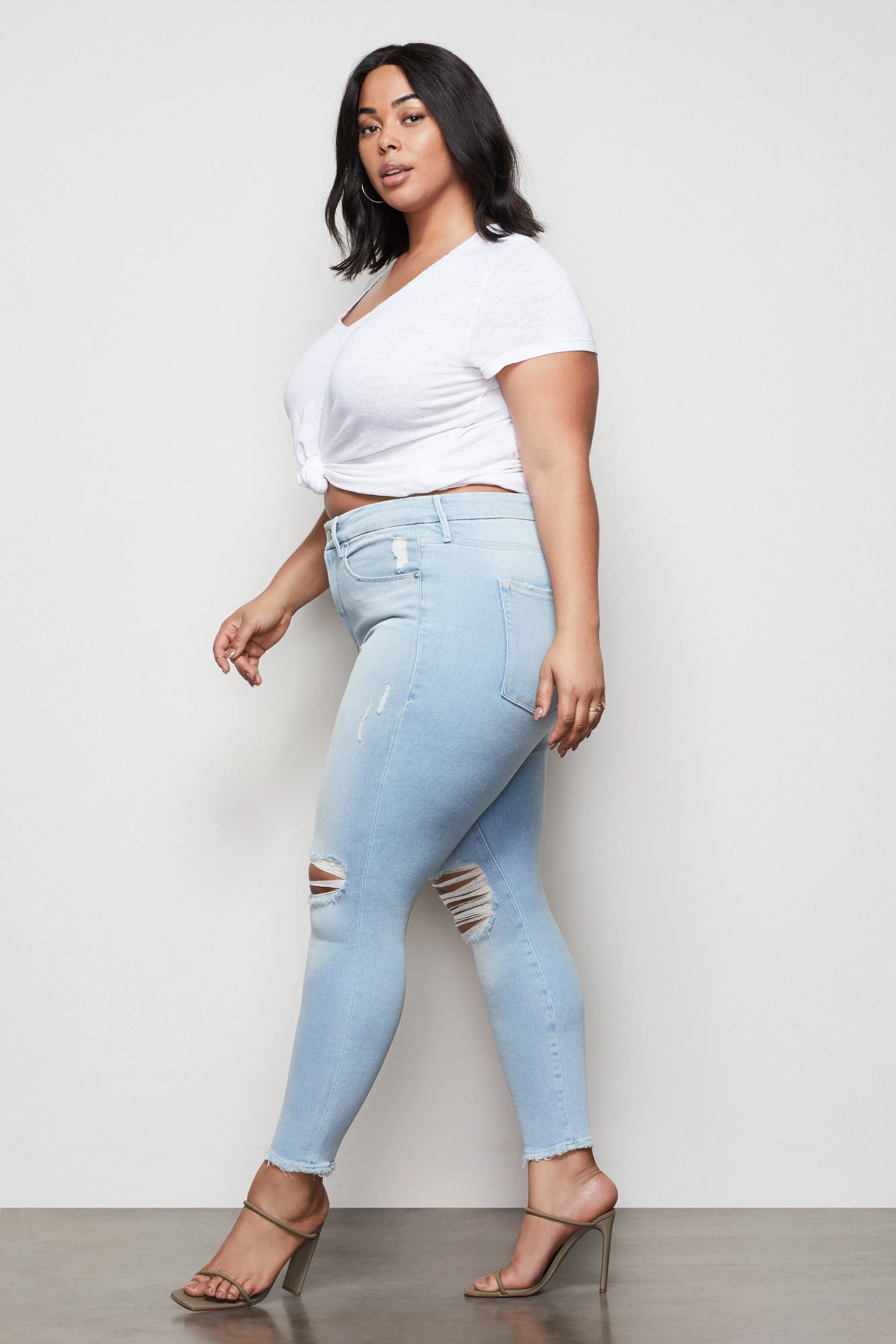 GOOD LEGS CROP | BLUE379