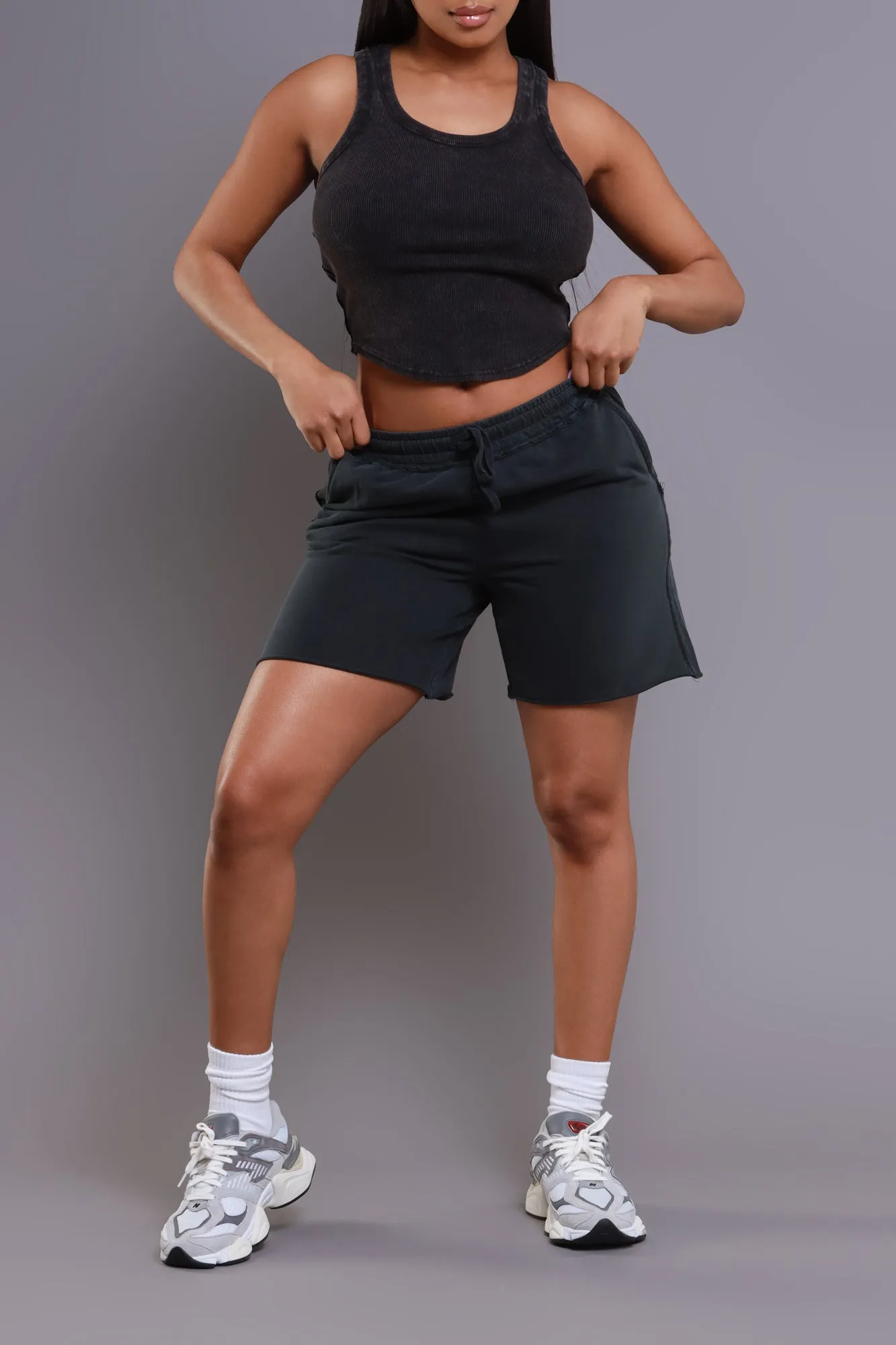 Head Rush NUW Drawstring Shorts - Black