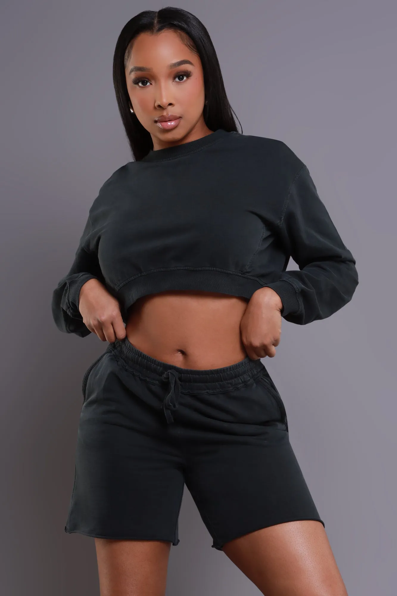 Head Rush NUW Drawstring Shorts - Black