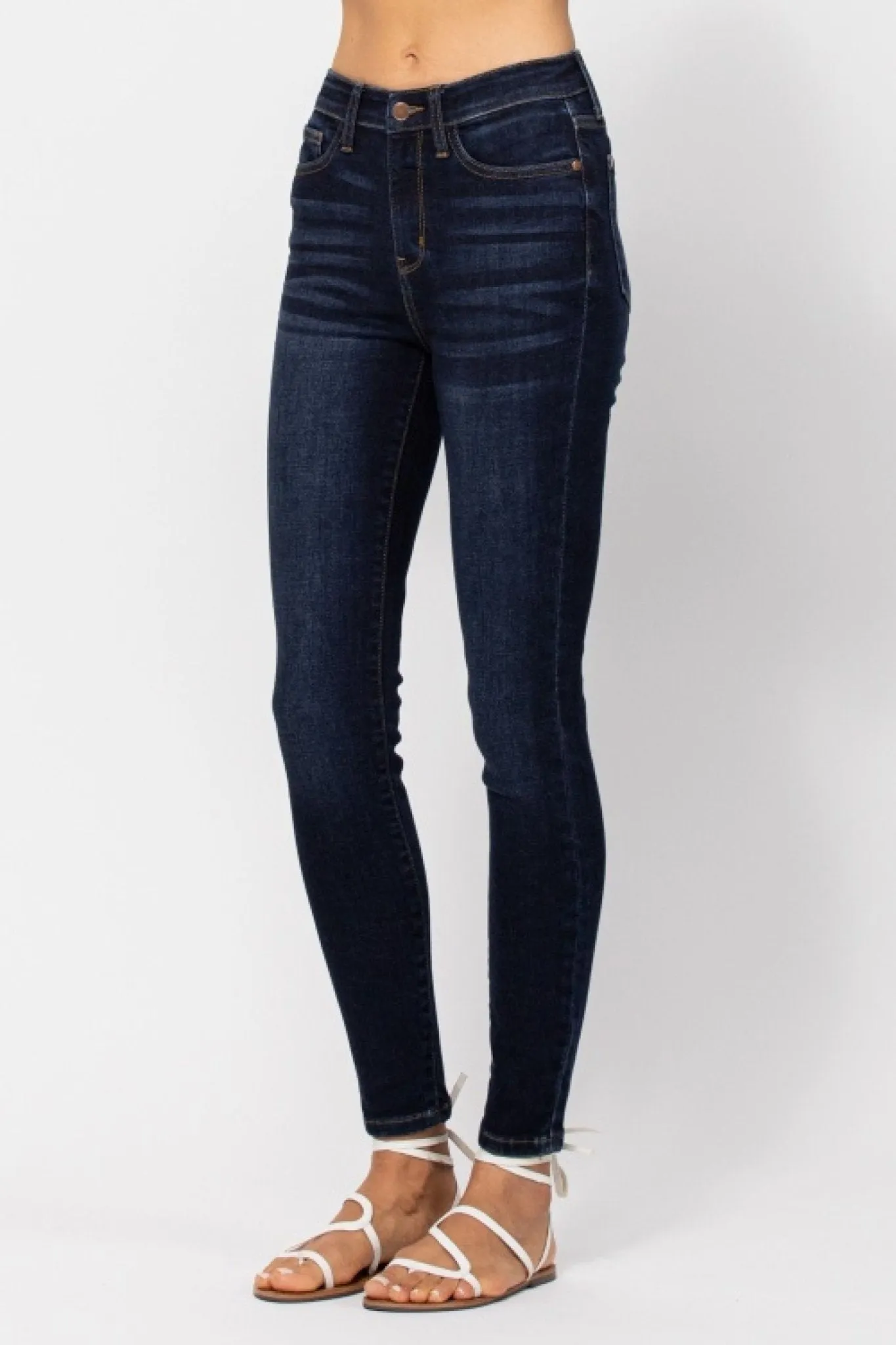 Judy Blue Jeans Classic Dark Wash High Rise Skinny