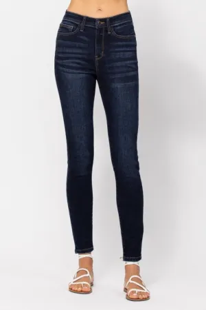 Judy Blue Jeans Classic Dark Wash High Rise Skinny