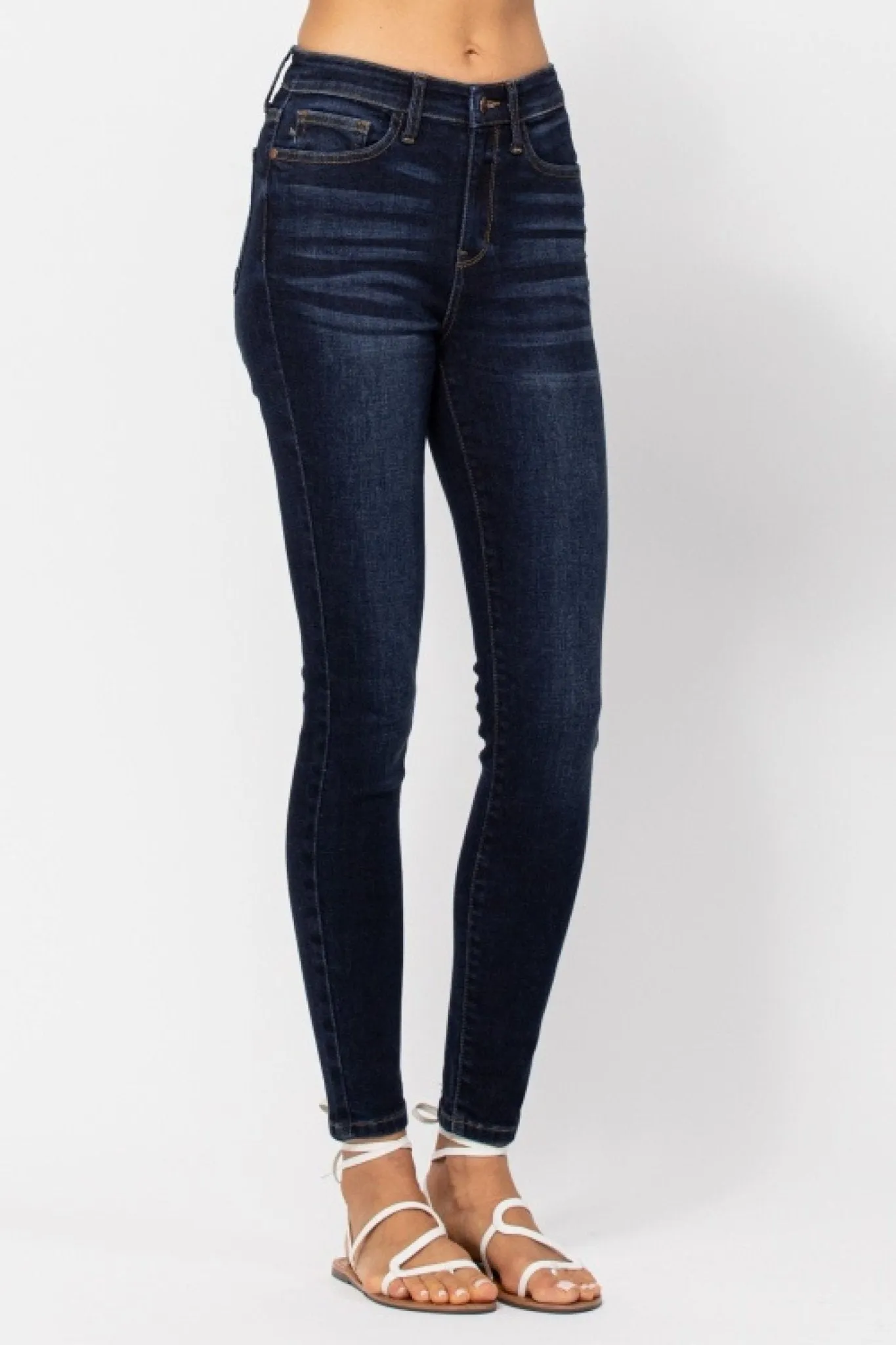 Judy Blue Jeans Classic Dark Wash High Rise Skinny