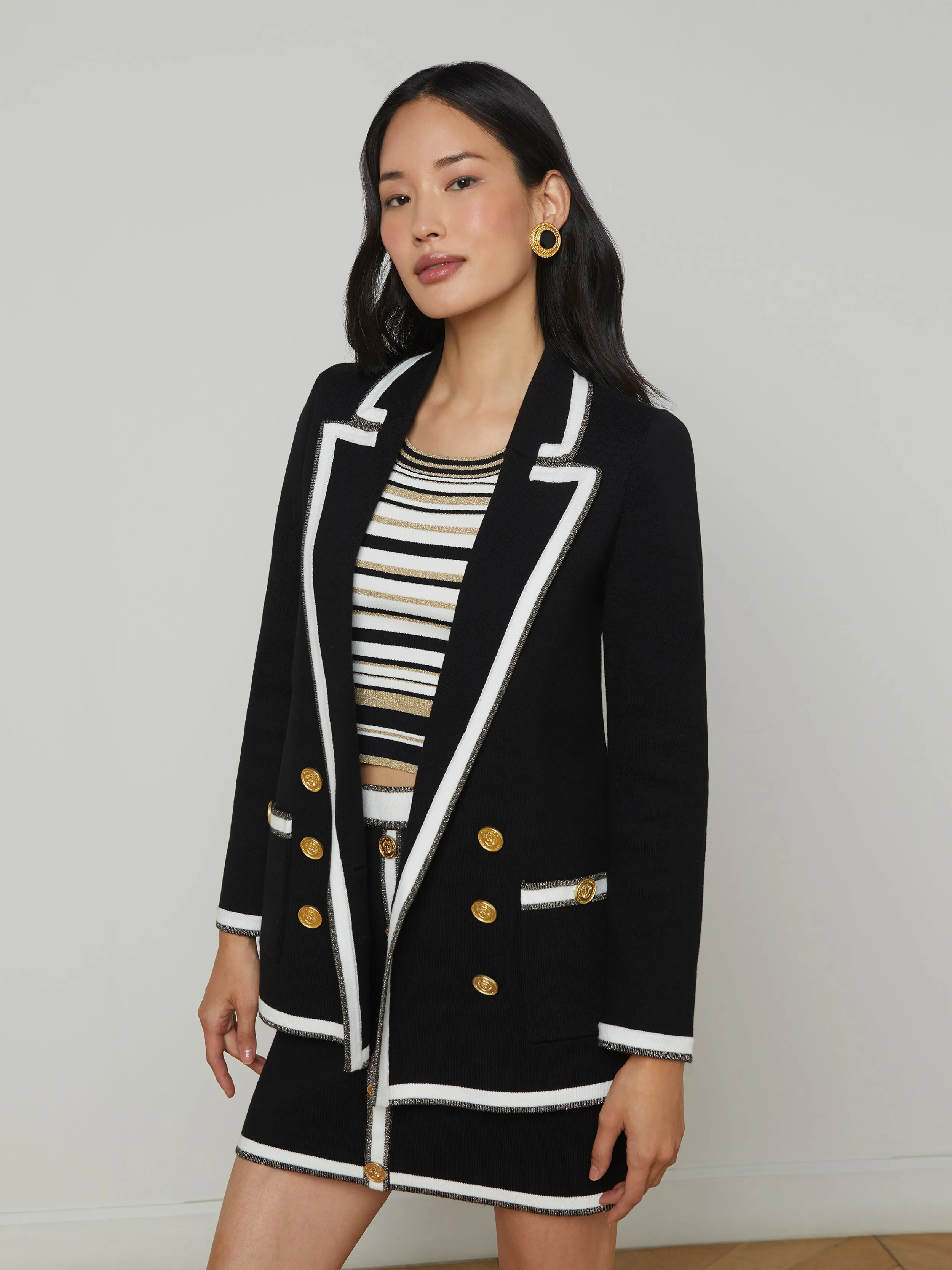 Kenji Oversized Knit Blazer