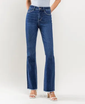 Lovervet by Vervet Tami High Rise Raw Hem Bootcut Jeans