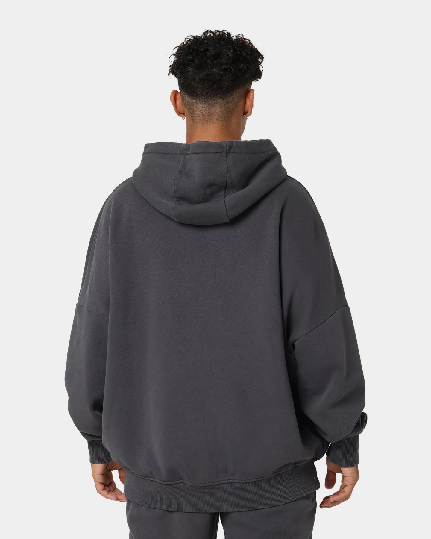 Sik Silk Acid Floral Overhead Hoodie Grey