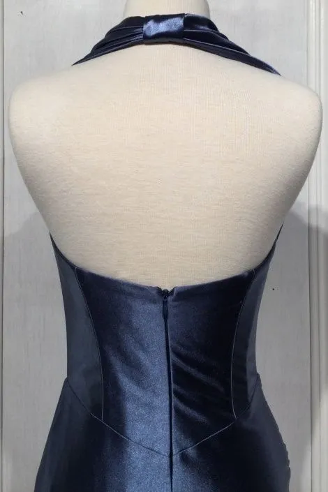 STRAPLESS SATIN GOWN AND SHAWL CDCH116