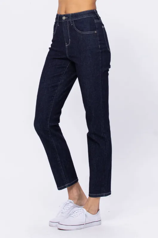 Susan - Judy Blue Hi-Rise Dark Wash Mom Jean