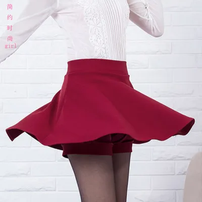 Sweet High Waist A Line Skort AD0198