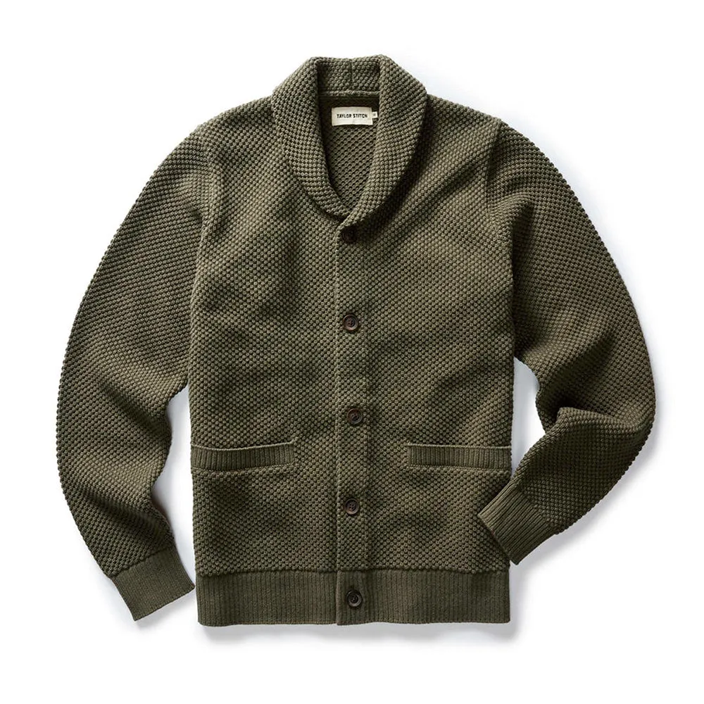 The Crawford Sweater | Fatigue Olive