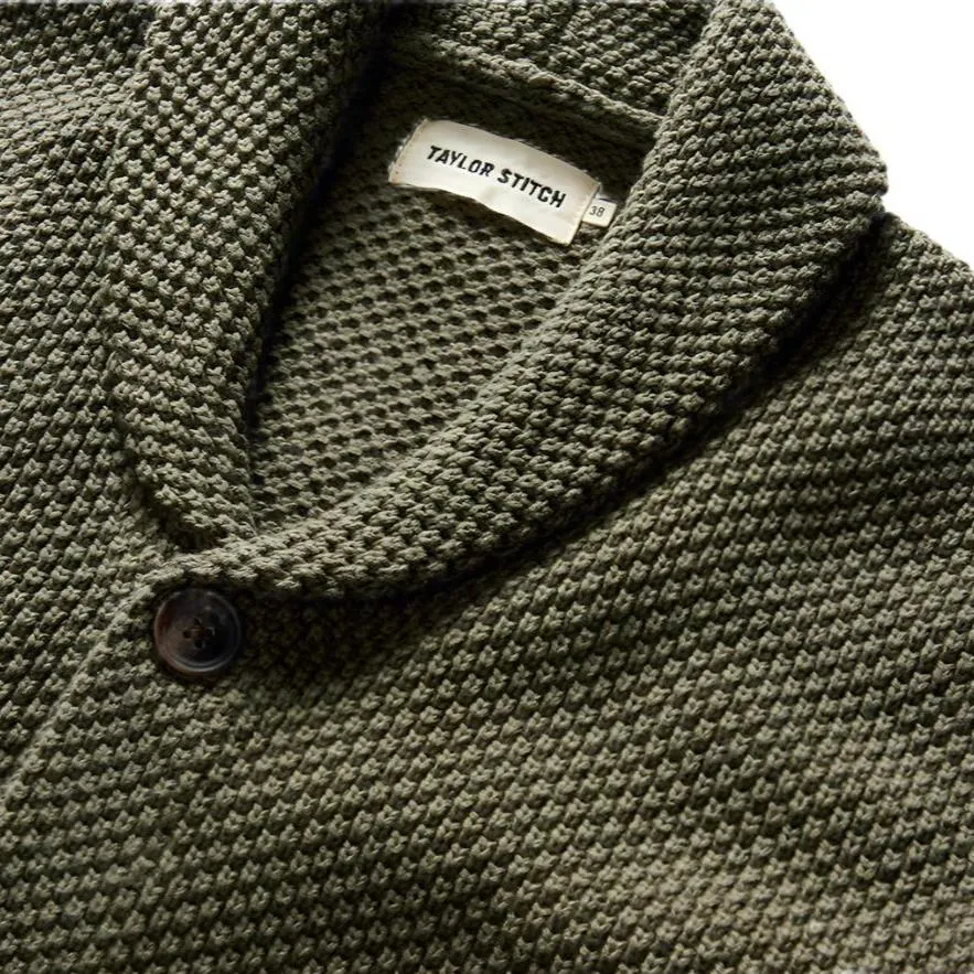 The Crawford Sweater | Fatigue Olive