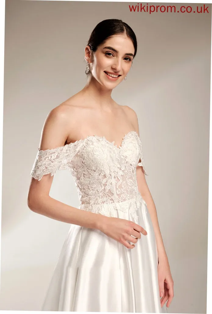Train Ball-Gown/Princess Wedding Wedding Dresses Sequins Sweetheart Cierra Dress With Chapel