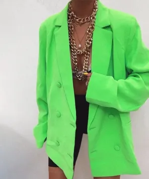 Veronica Oversized Double Breasted Blazer