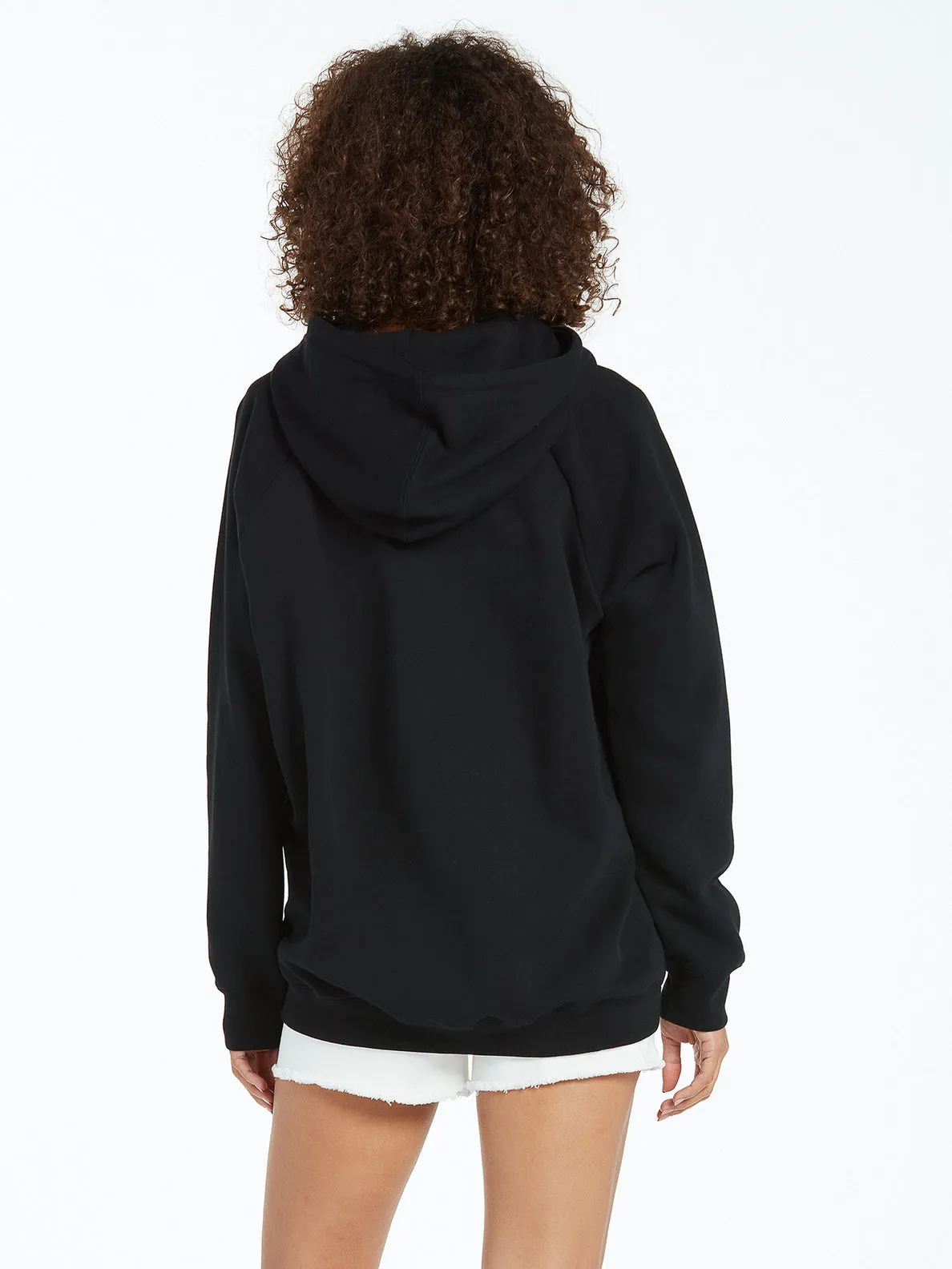 Volcom Truly Stoked BF Sweatshirt-Black