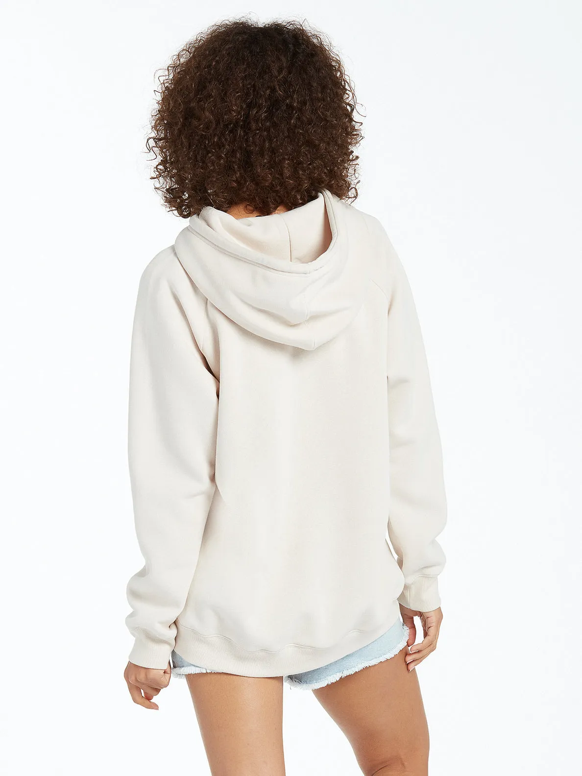 Volcom Truly Stoked BF Sweatshirt-Bone
